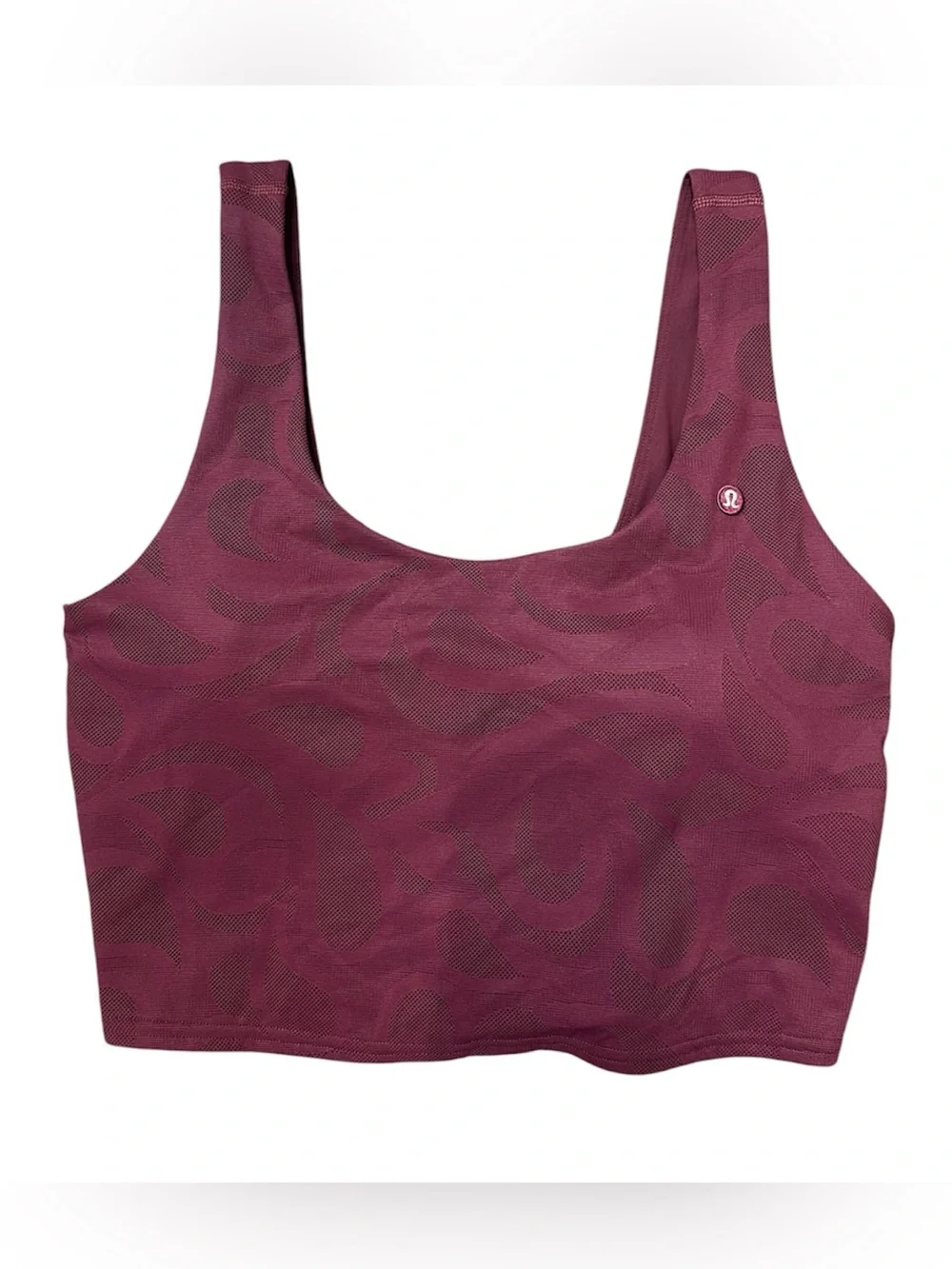 Lululemon Paisley Mesh Tennis Tank Top size S